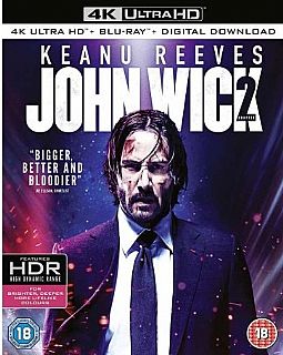 Τζον Γουίκ Κεφάλαιο 2 [4K Ultra HD + Blu-ray]