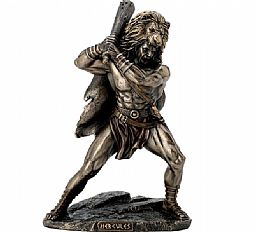 Ο Ηρακλής και το λιοντάρι της Νεμέας (Διακοσμητικό Αγαλμα 25.5cm)