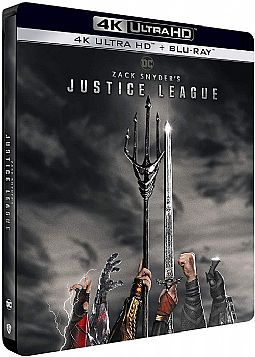 Zack Snyders Justice League [4K Ultra HD] [Steelbook]