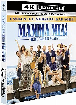 Mamma Mia Here We Go Again [4K Ultra HD + Blu-ray]