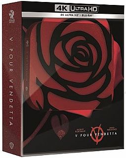 V for Vendetta - Titans of Cult Limited Edition [Steelbook 4K Ultra HD + Blu-Ray]