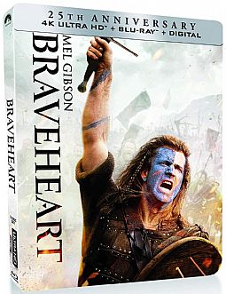Braveheart [USA Edit] [4K Ultra HD + Blu-ray] [Steelbook]