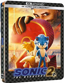 Sonic Η Ταινία 2 [4K Ultra HD + Blu-ray] [Steelbook]