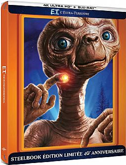 Ε.Τ. ο εξωγήινος [4K Ultra HD + Blu-ray] [Steelbook]