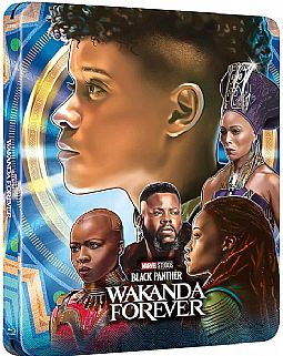 Black Panther Wakanda Forever [4K Ultra HD + Blu-ray & Poster] [Steelbook]