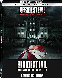 Resident Evil: Welcome to Raccoon City [4K Ultra HD + Blu-ray] [Steelbook]