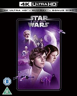 Star Wars: Επεισόδιο 4 - Μια Νέα Ελπίδα [4K Ultra HD + Blu-ray]