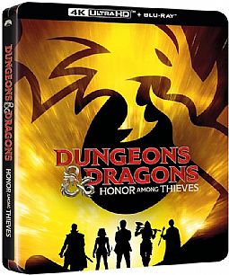 Dungeons & Dragons: Εντιμότητα μεταξύ κλεφτών [4K Ultra HD + Blu-ray] [Steelbook]