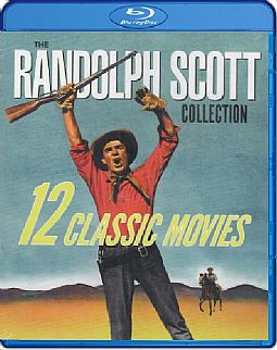 Randolph Scott Western Collection - 12 Classic movies 1943-1960  [Blu-ray]