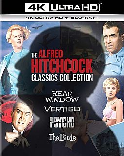 AlfreHitchcock Classic Collection (4 Films) [4K Ultra HD + Blu-Ray] [4K Ultra HD + Blu-ray]