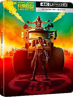 Μαντ Μαξ 5 - Furiosa A Mad Max Saga [4K Ultra HD + Blu-ray] [Steelbook]