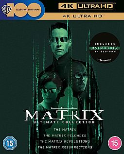 The Matrix - Ultimate Collection 4 Films + Animatrix [4K Ultra HD + Blu-ray]