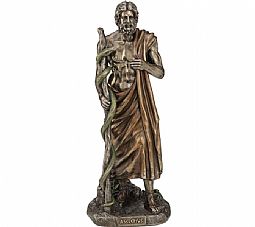 Ασκληπιός / Διακοσμητικό μπρούτζινο άγαλμα 29cm (Ιδανικό για δώρο)