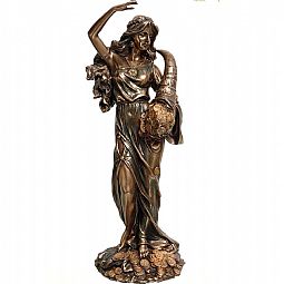 Θεά Τύχη με φτερά (Διακοσμητικό μπρούτζινο άγαλμα 28cm)