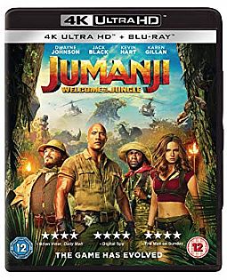 Jumanji: Καλώς ήρθατε στη ζούγκλα [4K + Blu-ray]