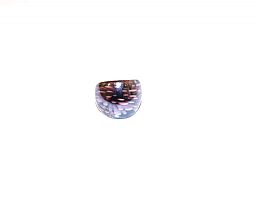 Δαχτυλίδι από υγρό γυαλί τύπου μουράνο