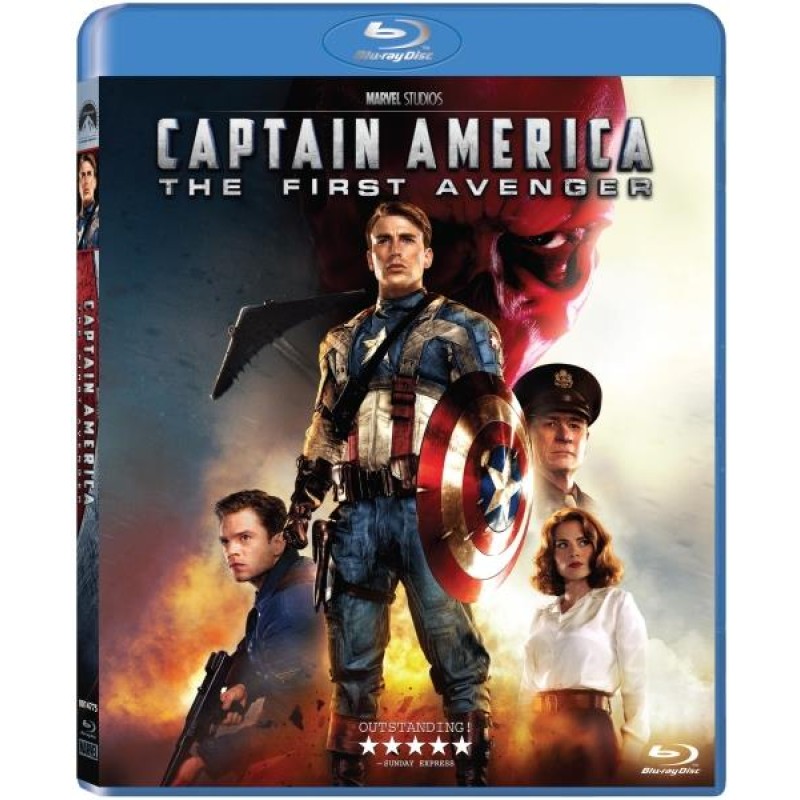 Captain America: Ο πρώτος εκδικητής [Blu-ray]