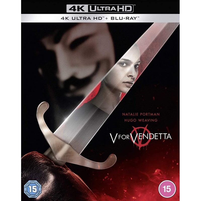 V For Vendetta [4K Ultra HD + Blu-ray]
