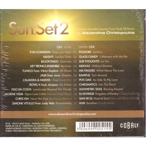 Sun:Set 2 by Alexandros Christopoulos [2CD]