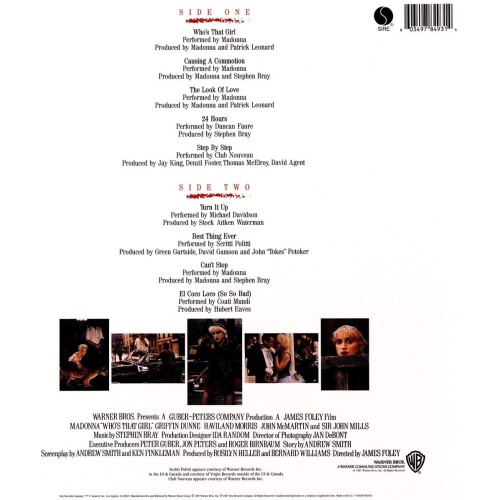 Madonna - Who's That Girl [VINYL]