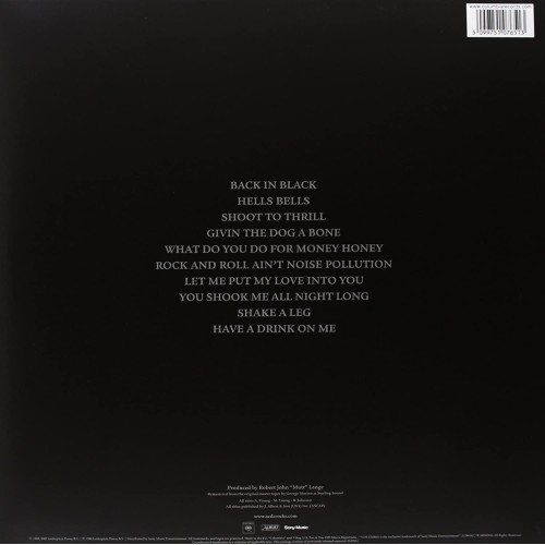 Back in Black [VINYL]