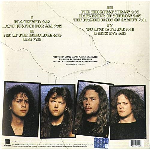 Metallica - And Justice for All (2LP) [Vinyl LP]