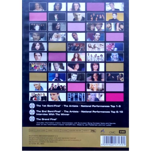 Eurovision Song Contest 2010 [3 DVD] 
