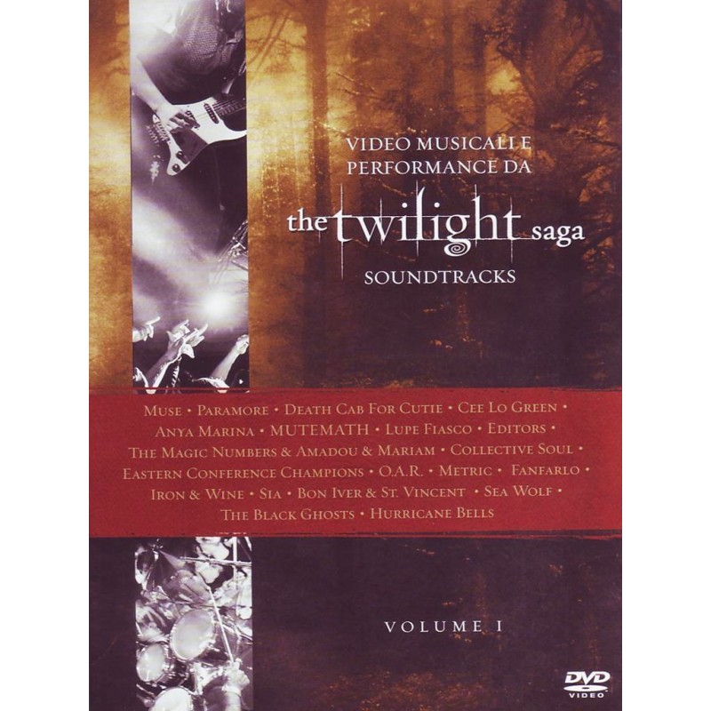 Music video and performances for the twilight saga soundtrack [DVD]