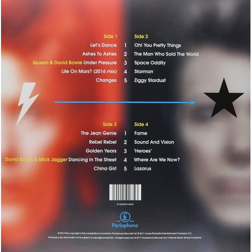 Legacy (the Very Best of David Bowie) [Vinyl LP]