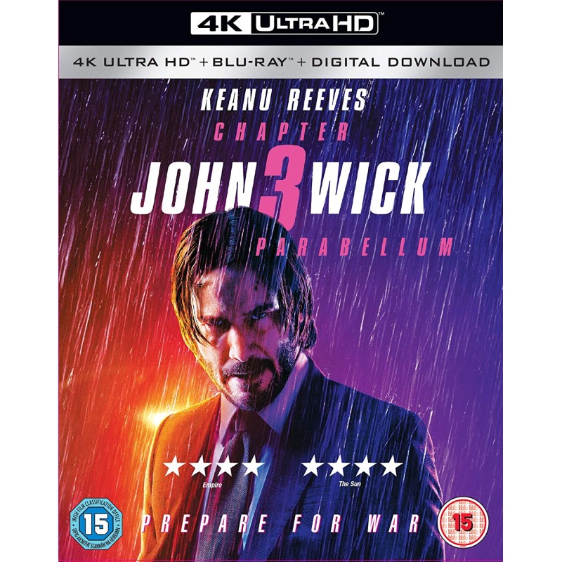 Τζον Γουίκ Κεφάλαιο 3 [4K Ultra HD + Blu-ray]