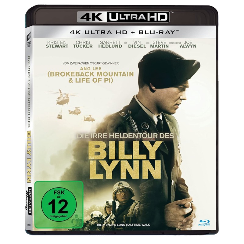 Μια απίθανη διαδρομή στη ζωή του Billy Lynn [4K Ultra HD + Blu-ray]
