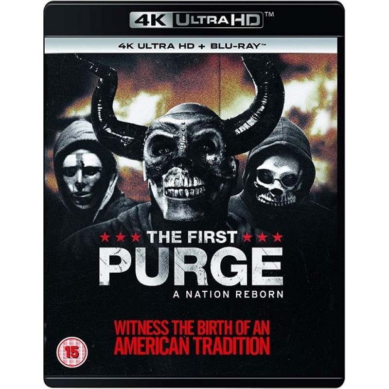 The First Purge (4K Ultra HD + Blu-ray)