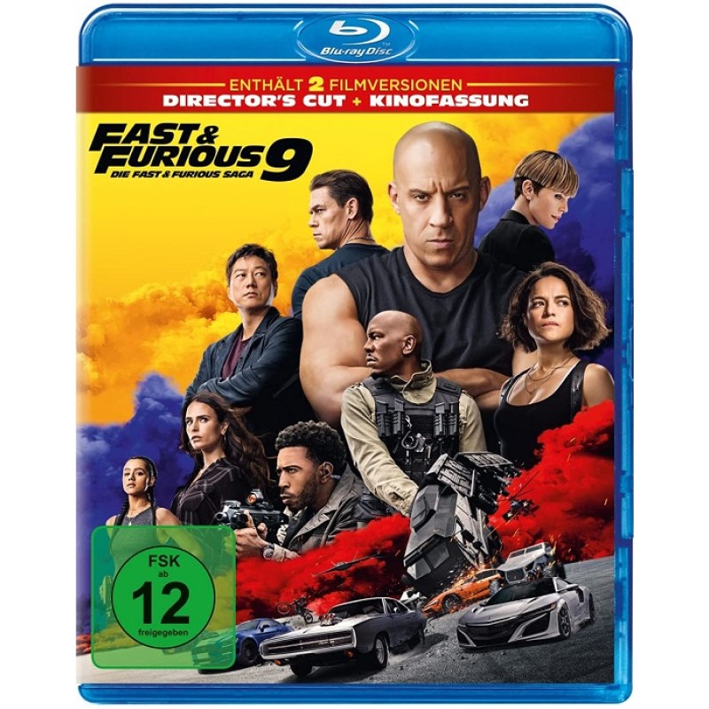 Fast & Furious 9 [Blu-ray] (Dicetor's Cut & Theatrical)