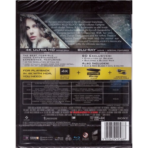 Underworld: Η Αιματοχυσία (4K Ultra HD + Blu-ray)