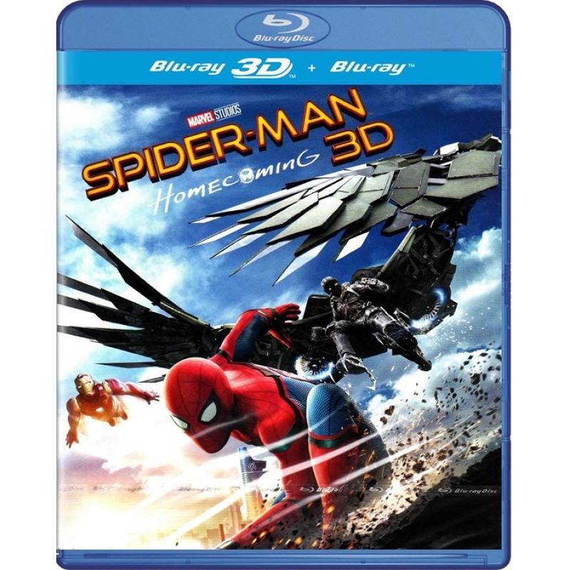 Spider-Man: Homecoming [3D + 2D Blu-ray]