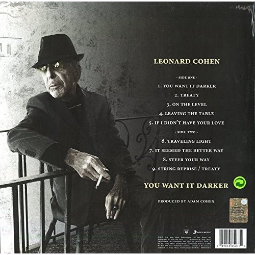 You Want It Darker [Vinyl LP]