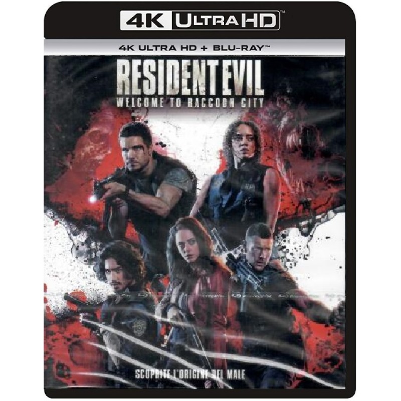 Resident Evil: Welcome to Raccoon City [4K Ultra HD + Blu-ray]
