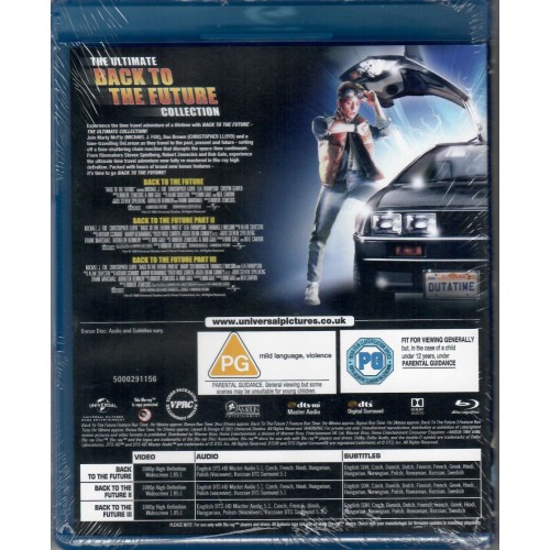 Back to The Future Trilogy (4 Discs) [Blu-ray]