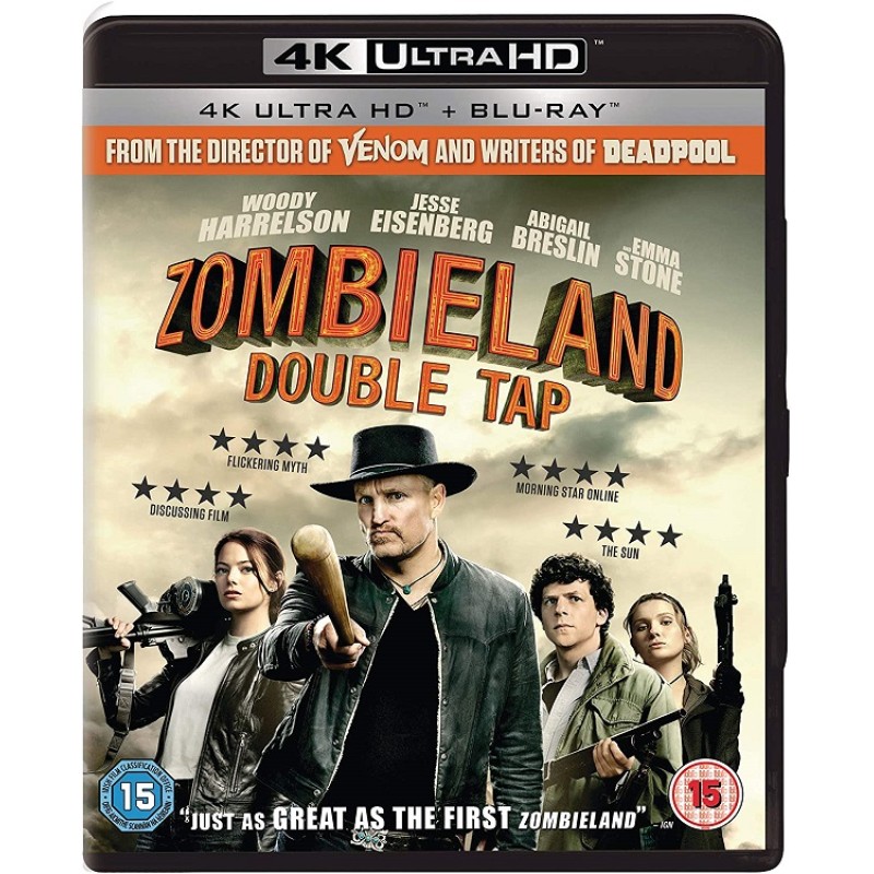 Zombieland Διπλή Βολή (4K Ultra HD + Blu-ray)