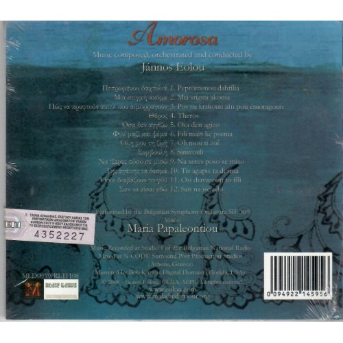 Amorosa [CD]