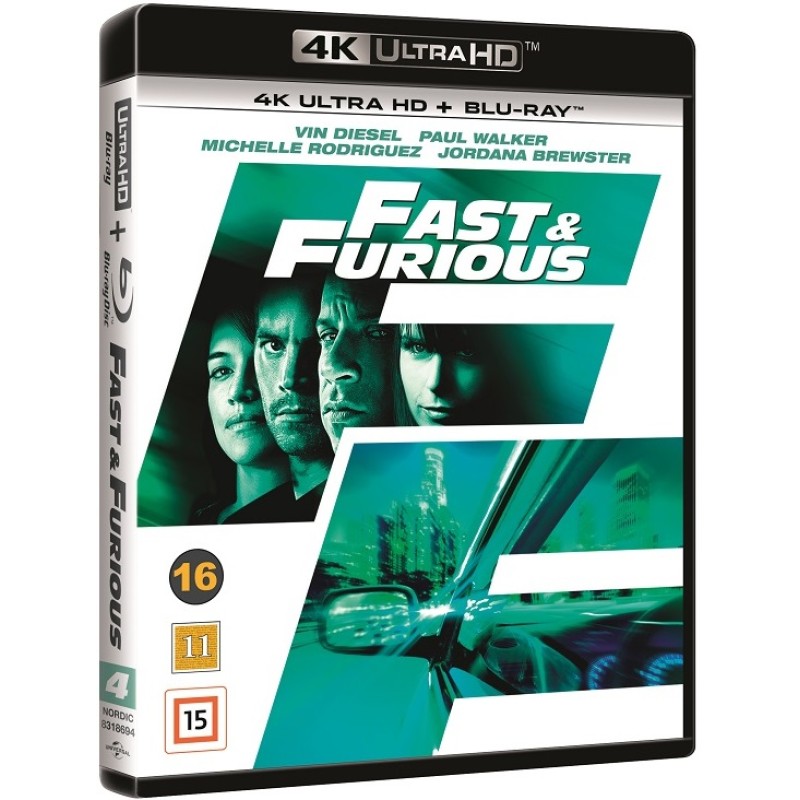 Οι μαχητές των δρόμων 4 [4K Ultra HD + Blu-ray]