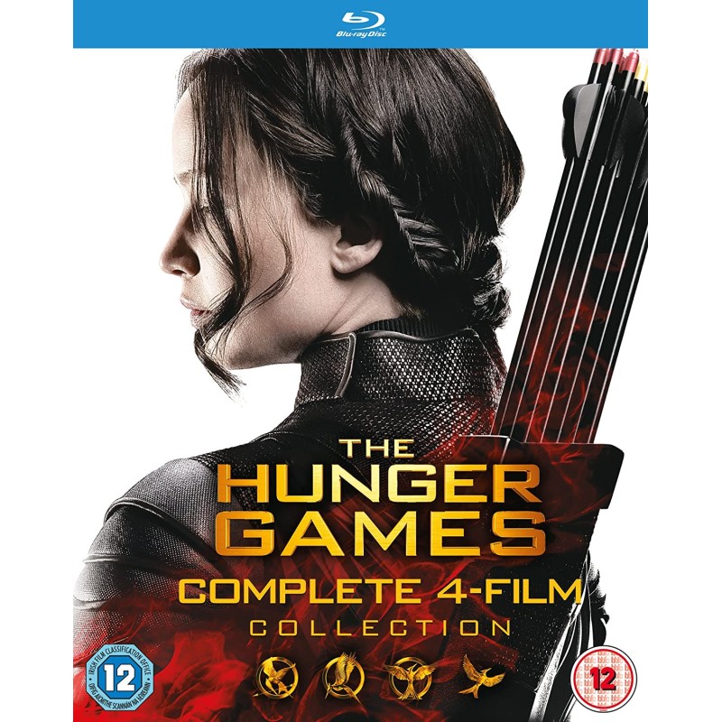 The Hunger Games Complete 4 Film Collection [Blu-ray]