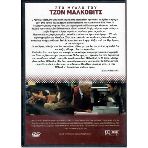 Στο Μυαλό του Τζον Μάλκοβιτς