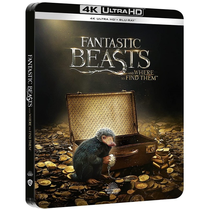 Φανταστικά ζώα και πού βρίσκοντα [4K Ultra HD + Blu-ray] [Steelbook]