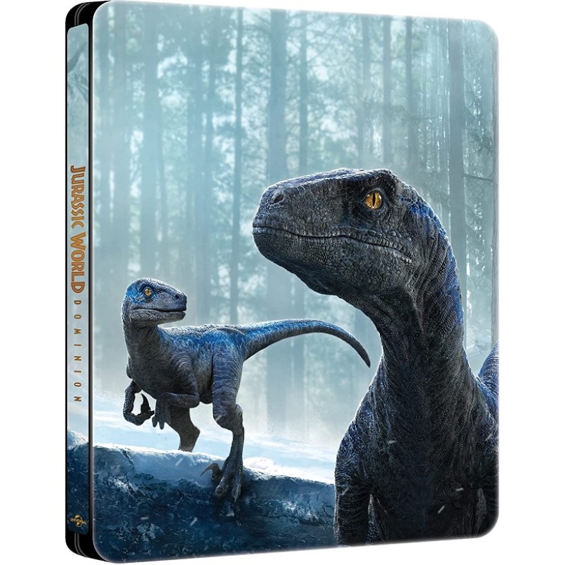 Jurassic World 3 - Κυριαρχία [4K Ultra HD + Blu-ray] [Steelbook]