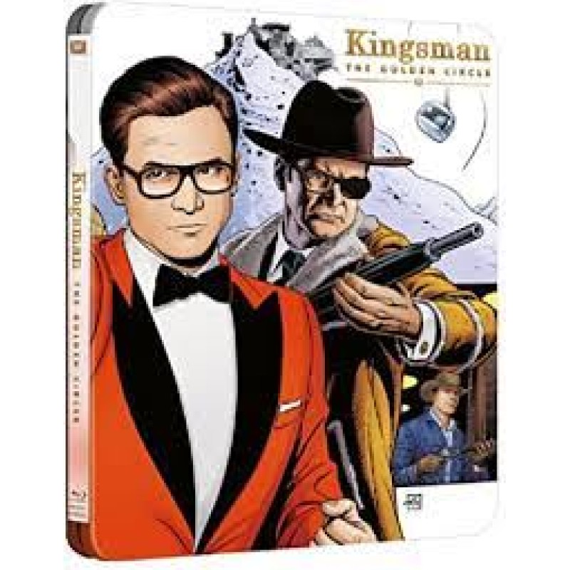Kingsman: Ο χρυσός κύκλος [Blu-ray] [Steelbook]