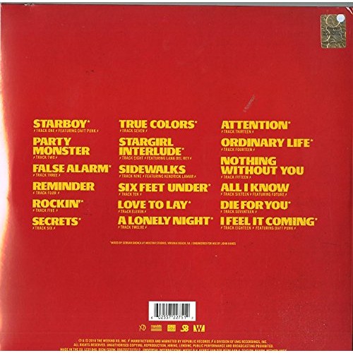 Starboy (Red Translucent) (2LP) [Vinyl LP]