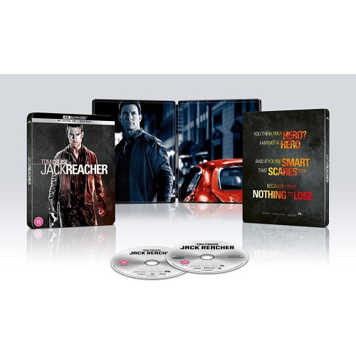 Jack Reacher - Steelbook (4K Ultra HD + Blu-ray)