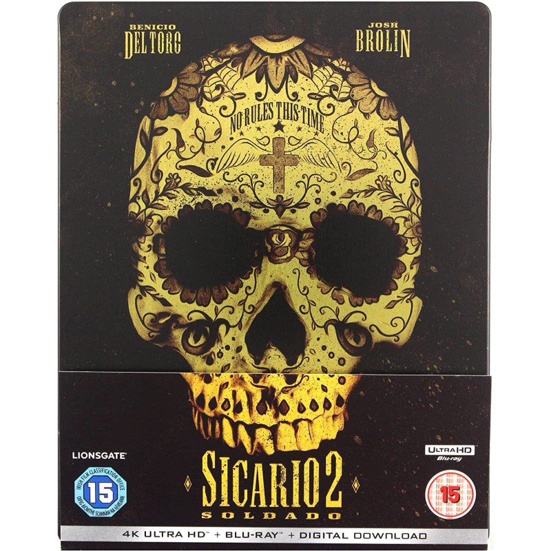 Sicario 2 Η μάχη των εκτελεστών [4K Ultra HD + Blu-ray] [Steelbook]
