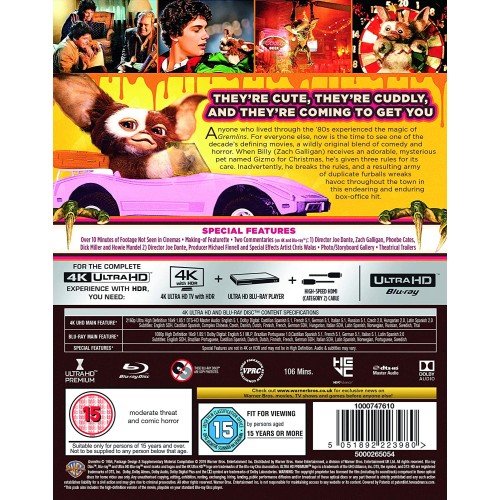 Γκρέμλινς [4K Ultra HD + Blu-ray]